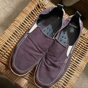CROCS Walu Canvas Loafers Men’s size: 15